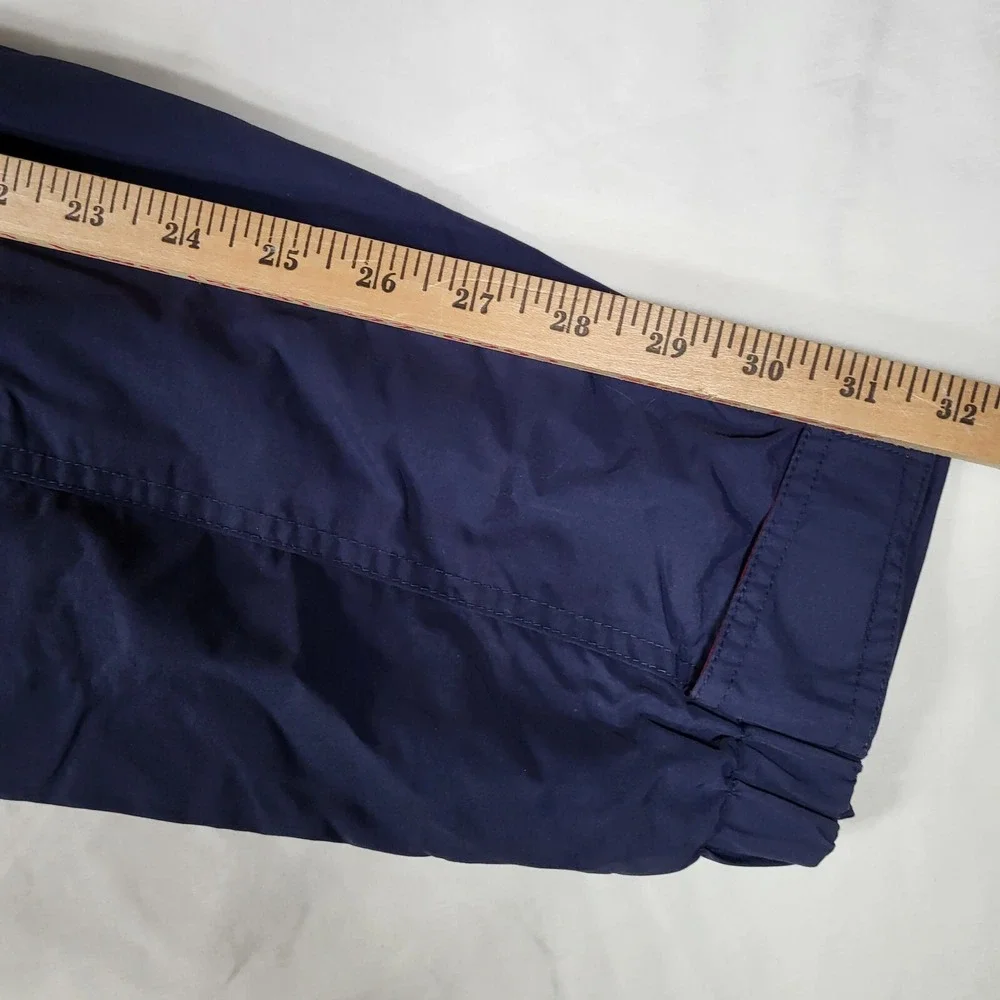 L.L. Bean Men's Large Blue Red Trim 3-in-1 Jacket Extra Zipper for Fleece Lining - Picture 11 of 11